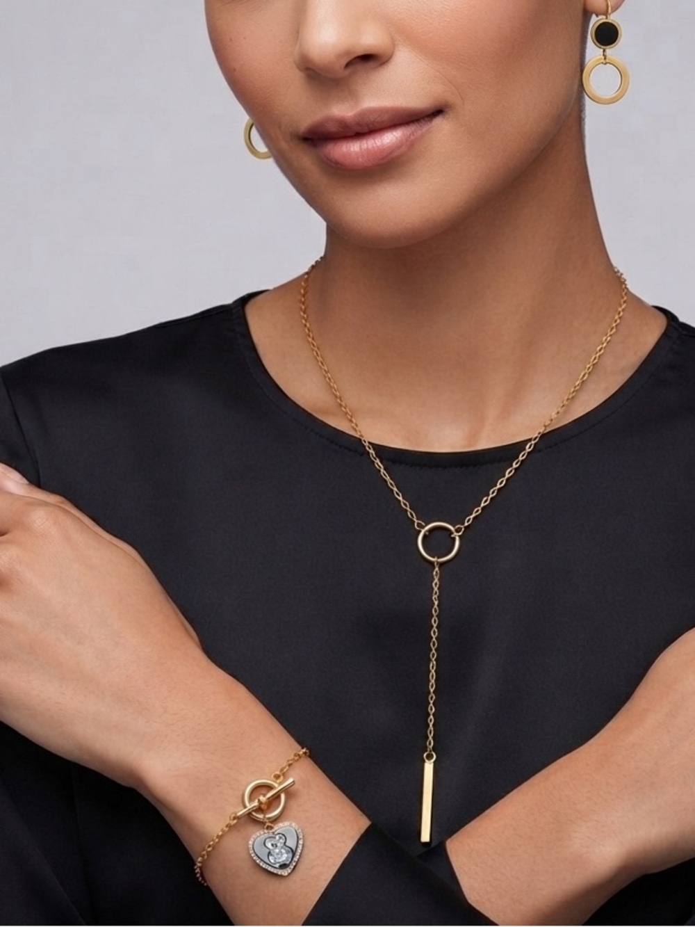 Gold and black fashion jewelry 3 piece set-NWT